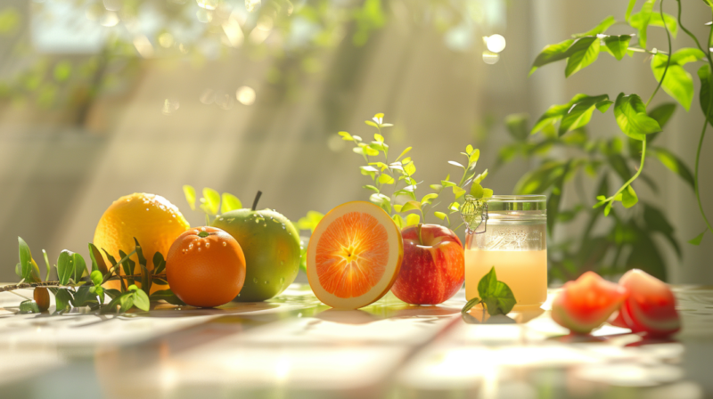 A Variety of Non-Organic Food Items,arranged on A Kitchen Counter