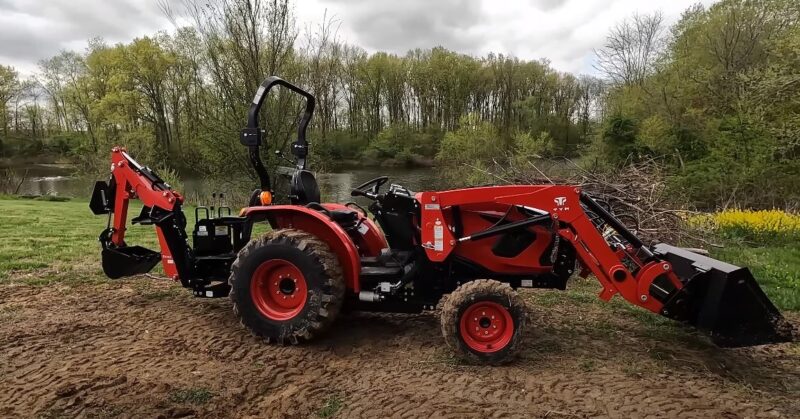 Tym tractor backhoe issues